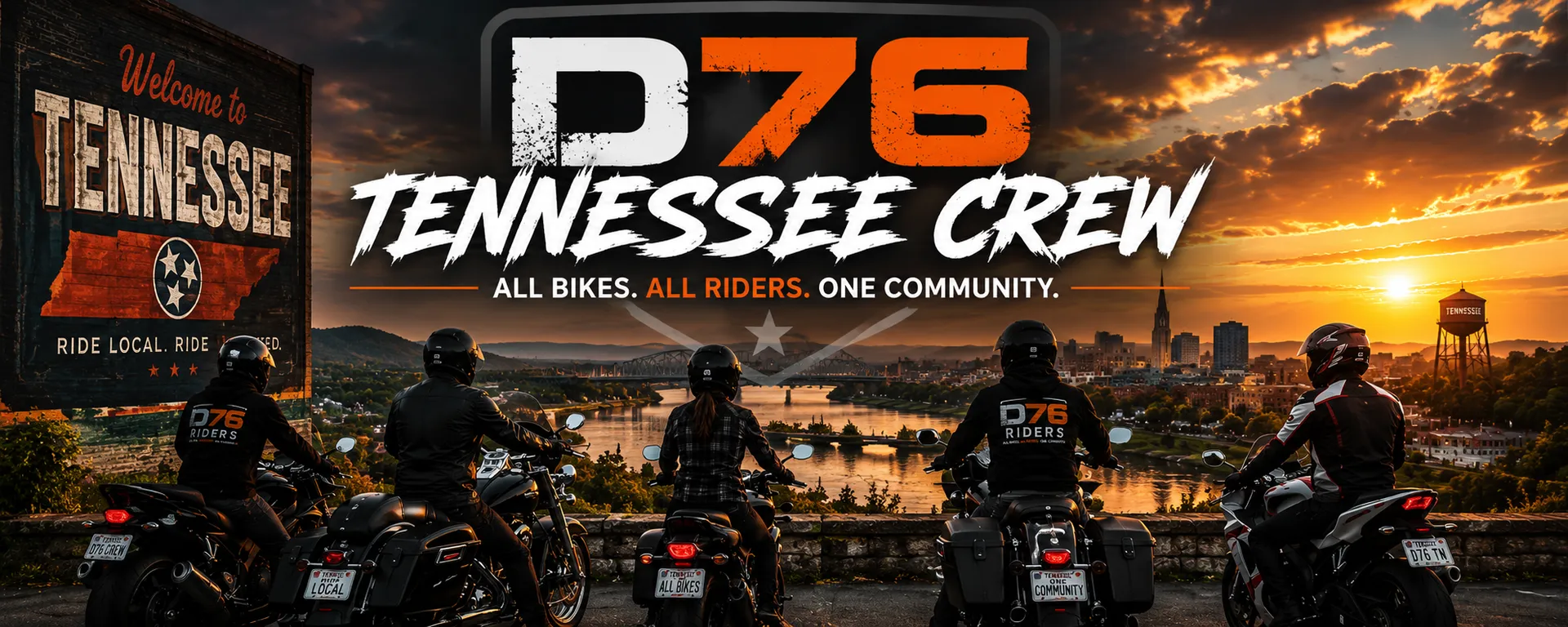 D76 Tennessee Crew banner