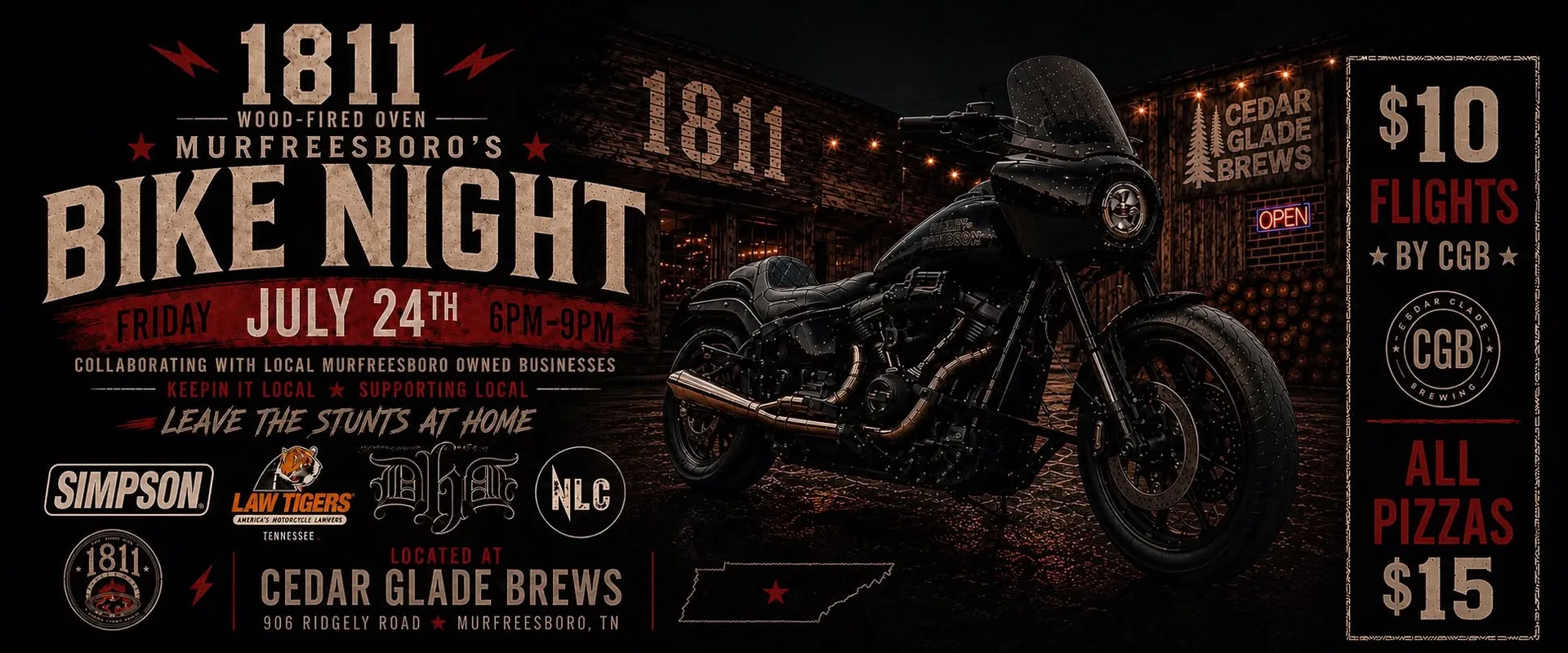 1811’s Murfreesboro’s Bike Night cover image