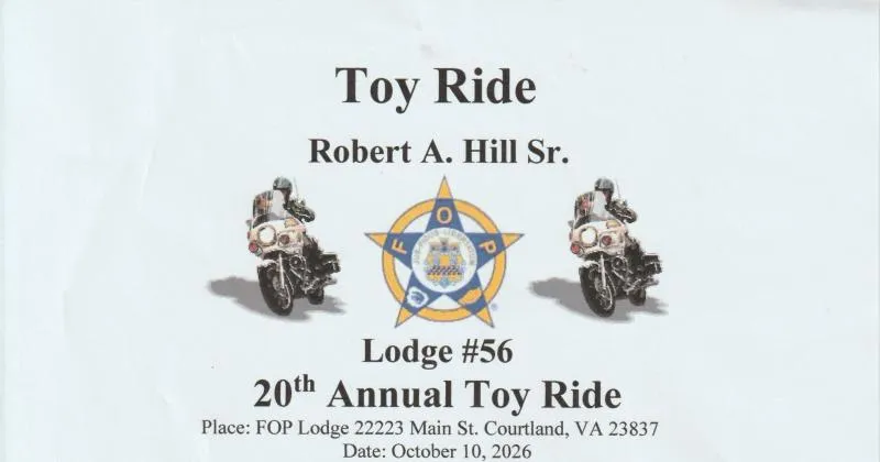 20th Robert A Hill Sr Fraternal Order of Police Toy Ride cover image