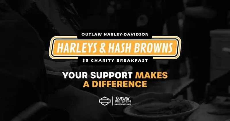 December Harleys & Hashbrowns at Outlaw Harley-Davidson cover image