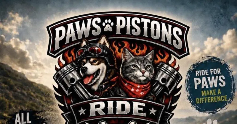 Paws & Pistons Ride cover image