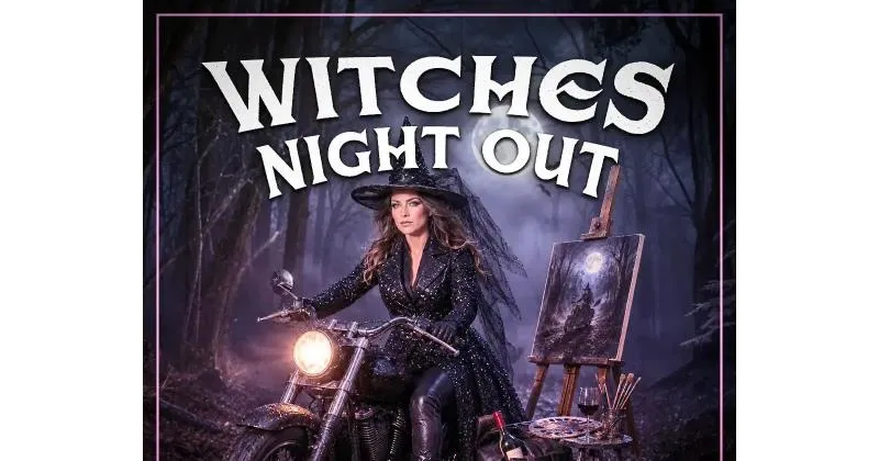 Witches Night Out Paint & Sip Party at Patriot Harley-Davidson cover image