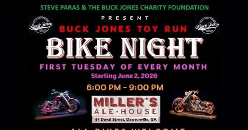Buck Jones Toy Run October Bike Night cover image