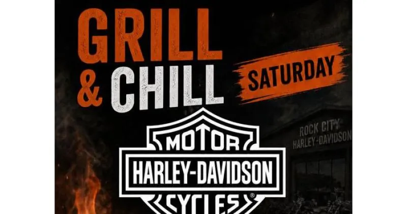 Grill and Chill Saturdays at Rock City Harley-Davidson cover image