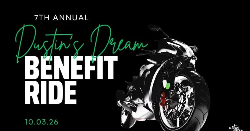 Dustin's Dream 7th Annual Benefit Ride cover image