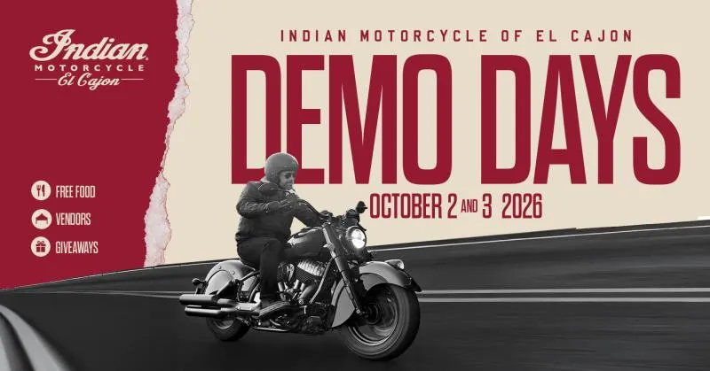 Indian Motorcycle Demo Days cover image
