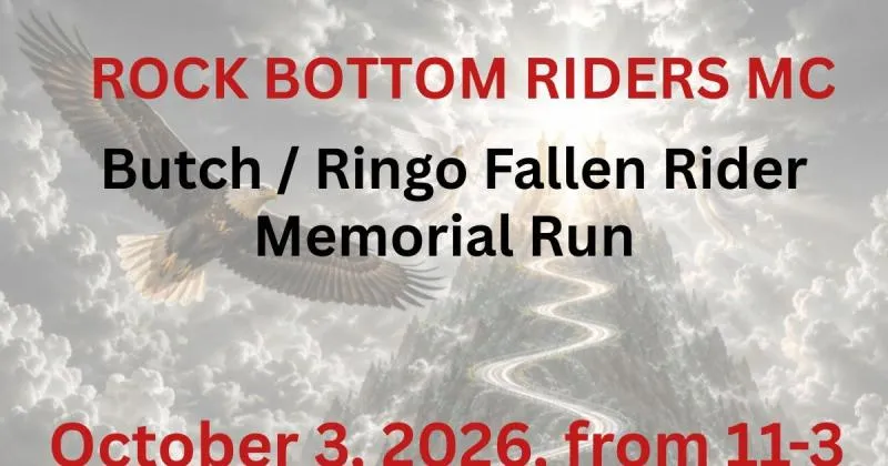 Butch / Ringo Fallen Rider Memorial Run cover image