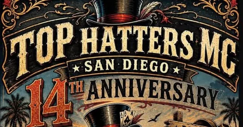 Top Hatters MC 14th Anniversary Party cover image