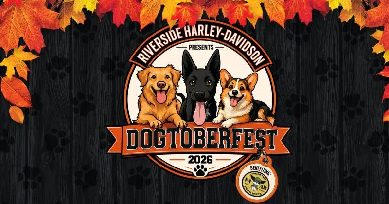 Dogtoberfest Charity Event at Riverside Harley-Davidson cover image