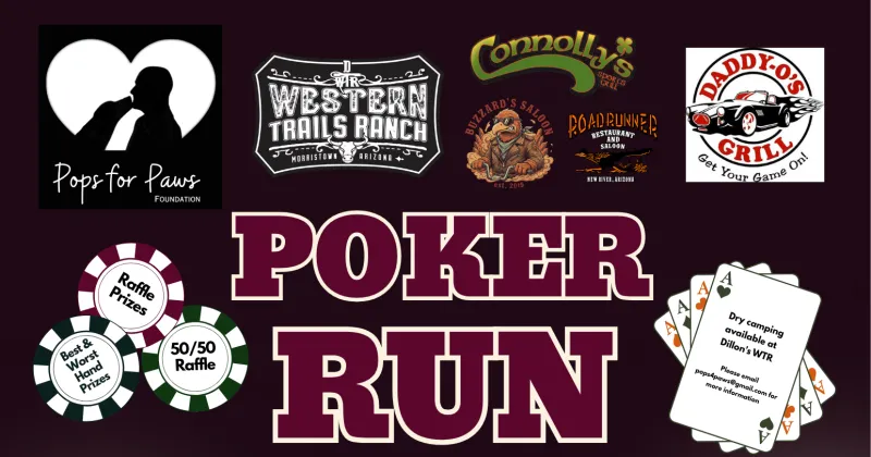 4th Annual Pops for Paws Poker run cover image