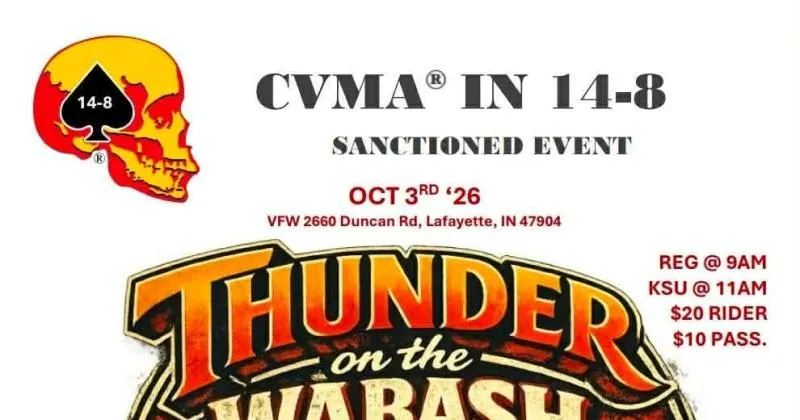 Thunder on the Wabash Poker Run cover image