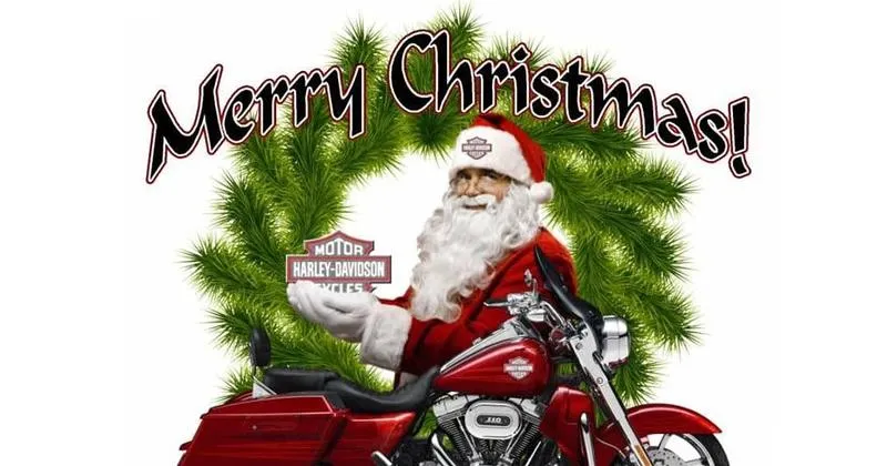 Pictures With Santa at Hall of Fame Harley-Davidson cover image