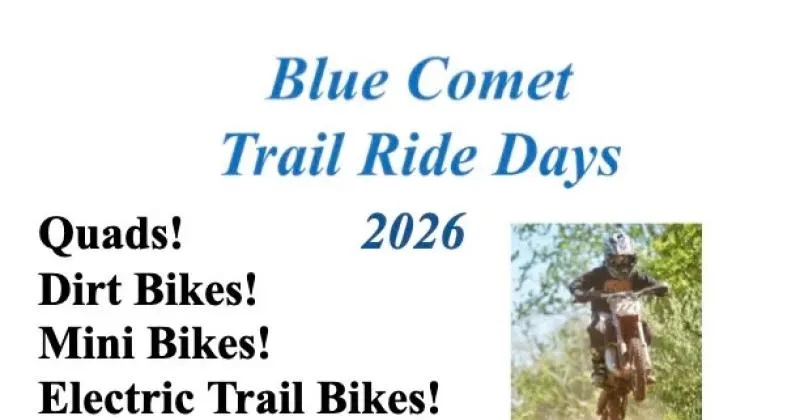 Blue Comet Trail Ride Days cover image