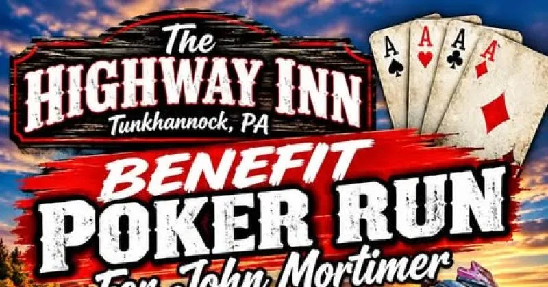 Benefit Poker Run for John Mortimer cover image
