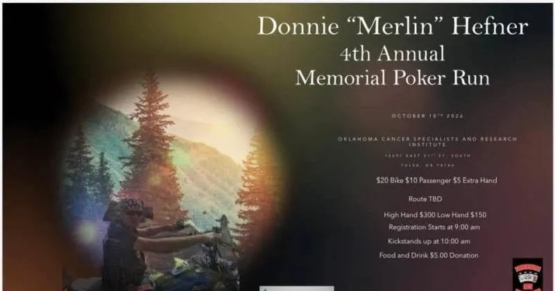 4th Annual Merlin Memorial Poker Run cover image