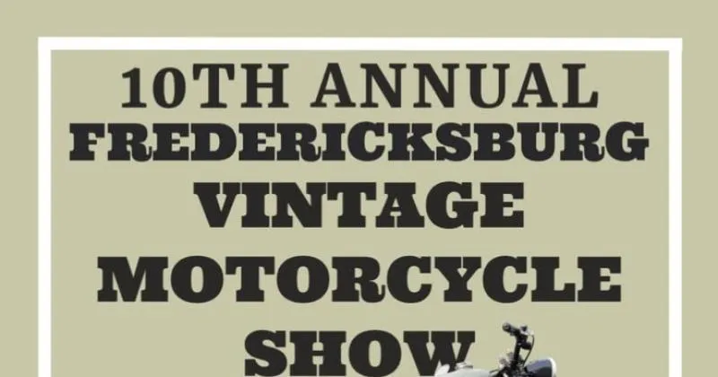 10th Annual Fredericksburg Vintage Motorcycle Show cover image