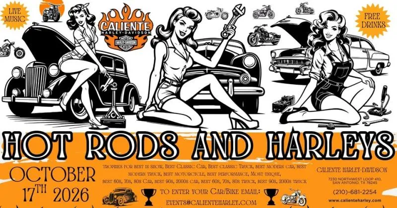 Hot Rods & Harleys cover image