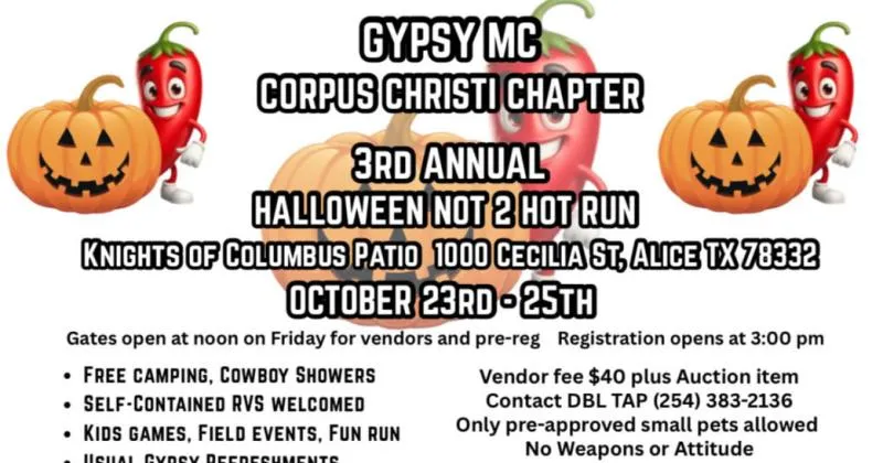 3rd Annual Halloween Not 2 Hot Run cover image