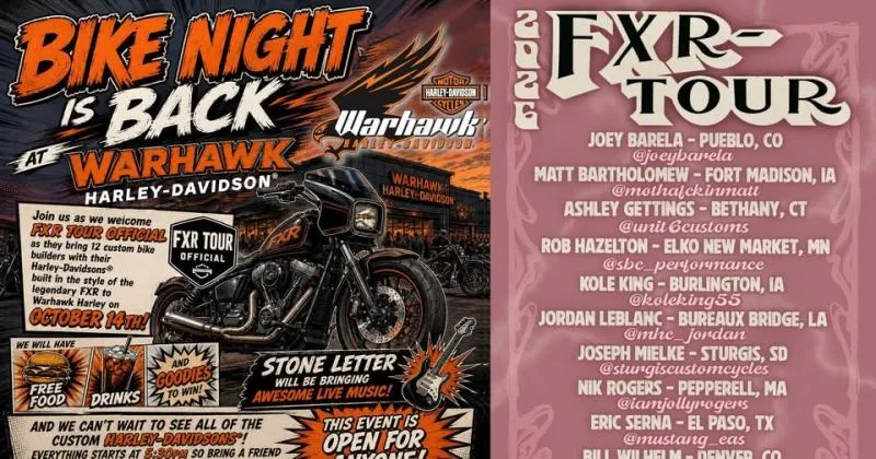 Bike Night at Warhawk with FXR Tour Official cover image