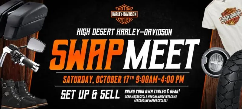 Fall Swap Meet at High Desert Harley-Davidson cover image