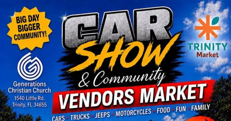 Trinity Generations Car Show & Vendors Market cover image