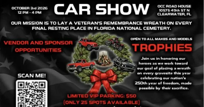 Wheels For Wreath Jeep, Bike and Car Show cover image