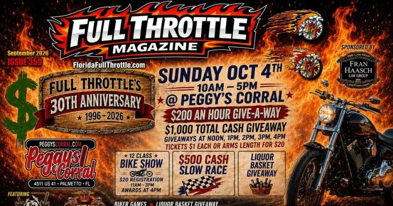 Full Throttle Magazine's 30th Anniversary Party cover image