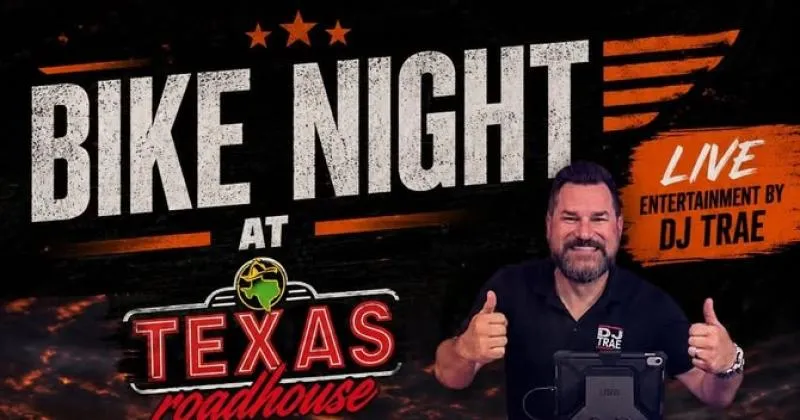 Bike Night at Texas Roadhouse cover image