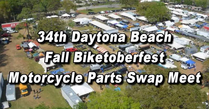 34th Daytona Beach Fall Biketoberfest Motorcycle Parts Swap Meet cover image