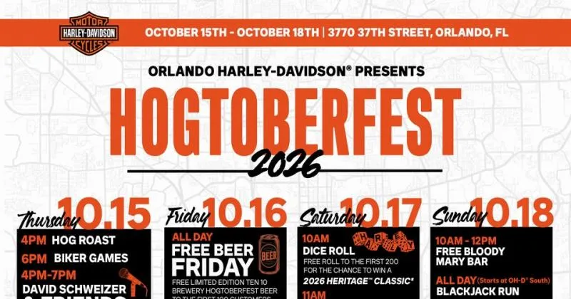 Orlando Harley-Davidson HOGTOBERFEST cover image