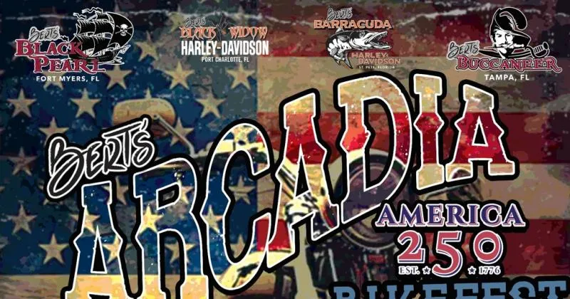 Bert’s Arcadia America 250 BikeFest cover image