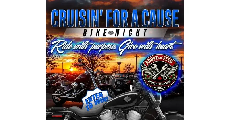 Cruisin' for a Cause Bike Night cover image