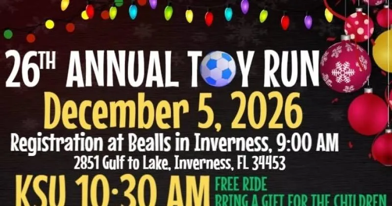 26th Annual Toy Run cover image