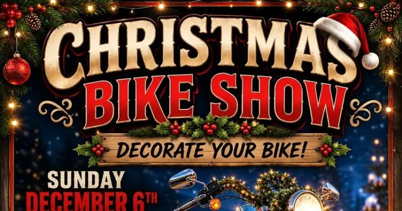 Christmas Bike Show + Music with Cold Shot Live cover image