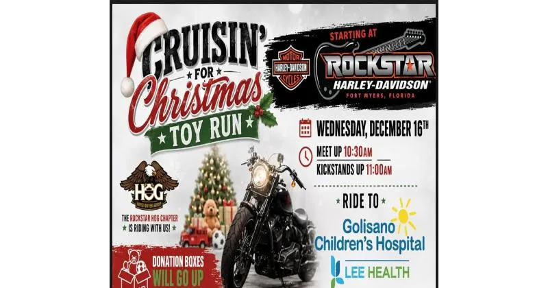 Cruisin' for Christmas Toy Run cover image