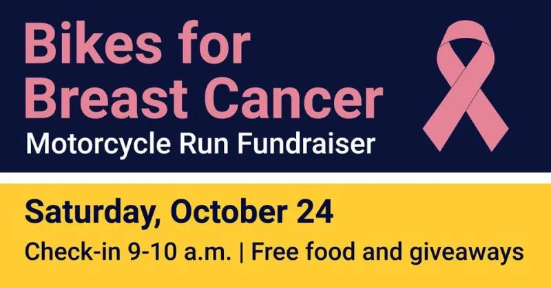 Bikes for Breast Cancer Motorcycle Run Fundraiser cover image