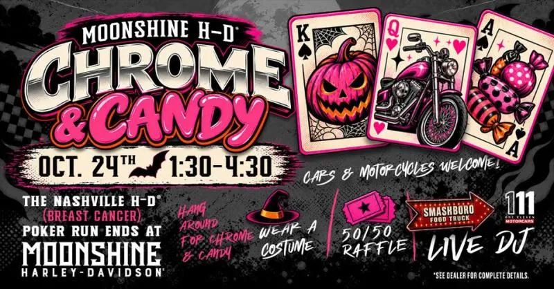Moonshine Harley's Chrome & Candy cover image