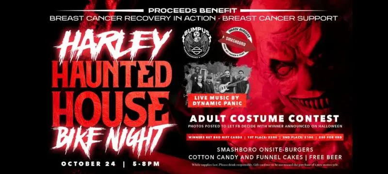 Haunted Harley House and Bike Night cover image