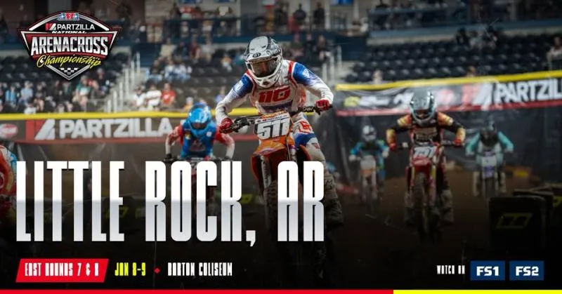 Partzilla Arenacross - Rounds 7 & 8 - Little Rock, AR cover image