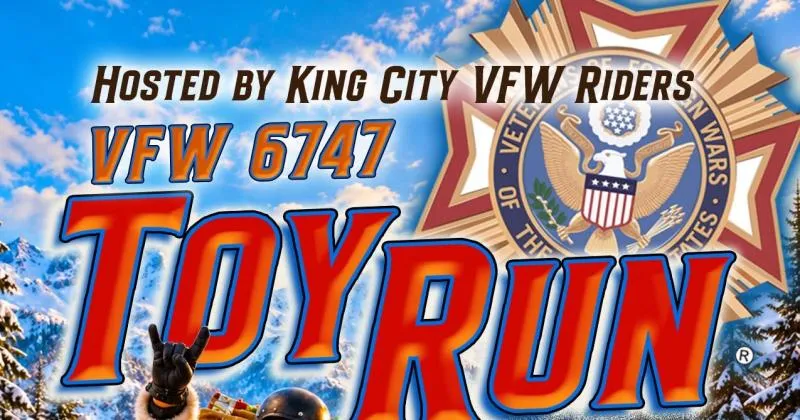 VFW 6747 Toy Run cover image