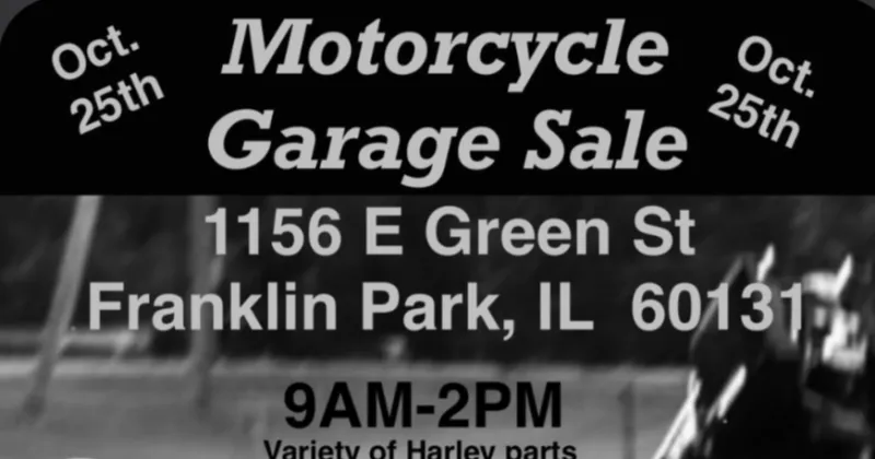 Motorcycle Garage Sale cover image