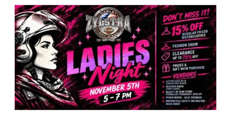 Ladies Night at Zylstra Harley-Davidson cover image
