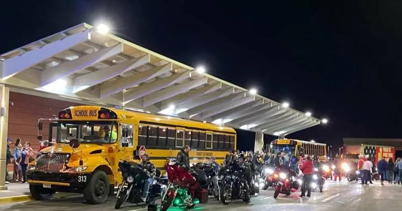 Greeting and Motorcycle Escort for Never Forgotten Honor Flight cover image