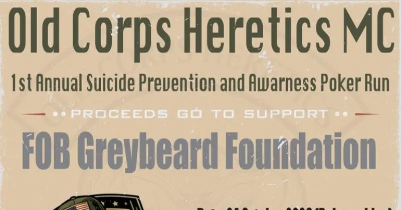 Suicide Prevention & Awareness Poker Run cover image