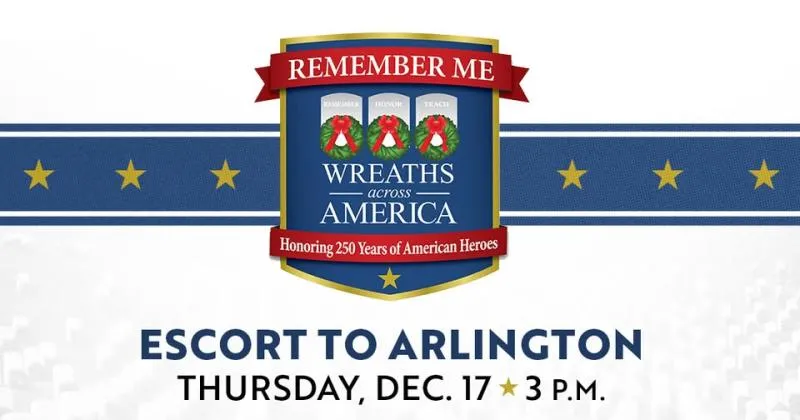 Wreaths Across America Escort to Arlington cover image