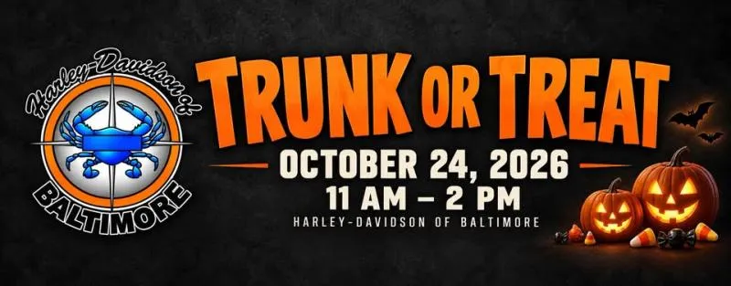 Harley-Davidson of Baltimore TRUNK or TREAT cover image