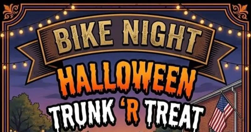 Bike Night Trunk 'r Treat- Post 47 cover image
