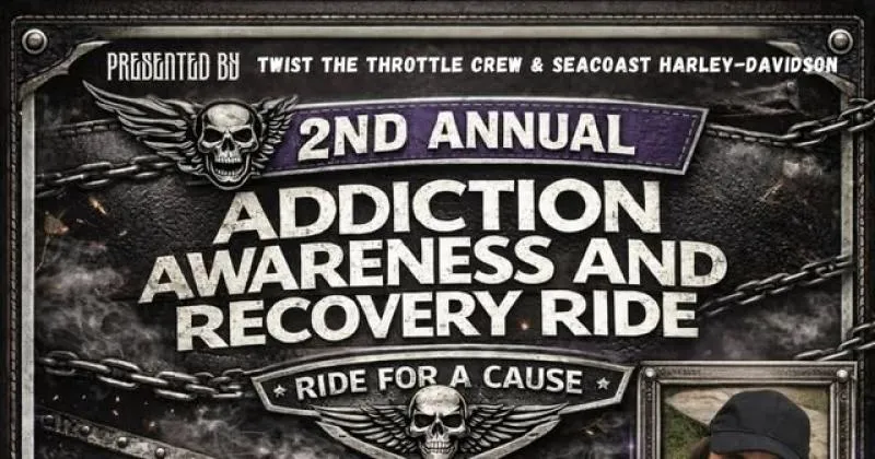 2nd Annual Addiction Awareness and Recovery Ride cover image