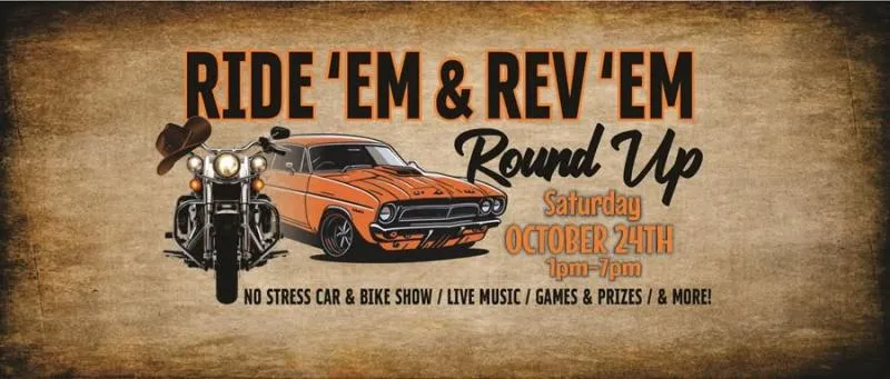 Ride 'em & Rev 'em Round Up cover image