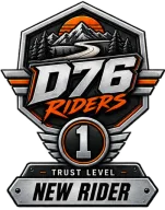 New Rider trust badge